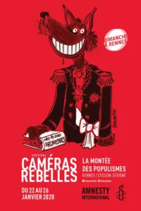 Affiche de la 5ème édition du Festival en 2020, la montée du populisme